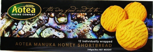 Aotea Baking Company - Shortbread Pure Manuka Honey 240g