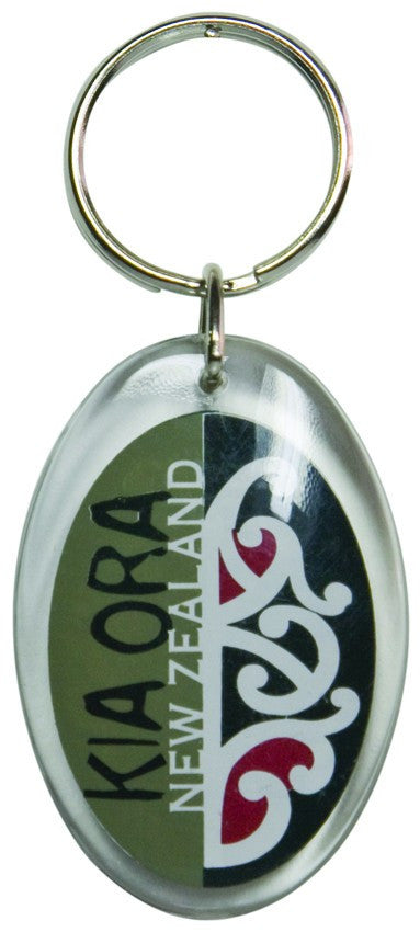 Key Ring Acrylic Kia Ora
