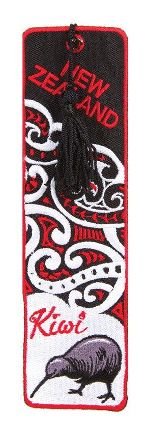Bookmark Fabric Maori Pattern Kiwi