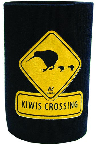 Can Cooler Kiwi's Crossing Black