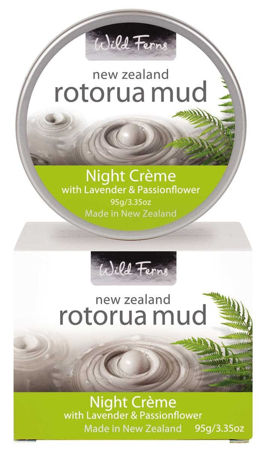 Night Crème with Lavender & Passionflower - Rotorua Mud