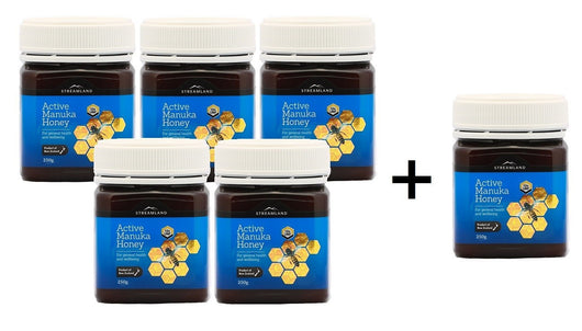 Buy 5 get 1 free - Streamland Manuka Honey UMF10+ 250g