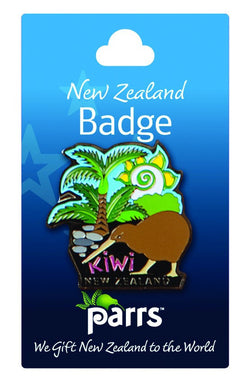 Badge Kiwi & Ponga