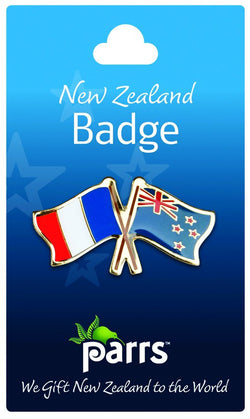 Badge Friendship - France & NZ