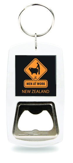 Bottle Opener Acrylic Men at Work