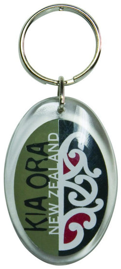 Key Ring Acrylic Kia Ora