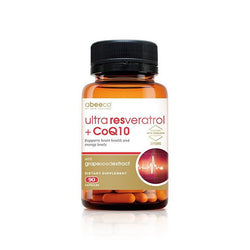 Abeeco Ultra Resveratrol + CoQ10 (90 capsules)