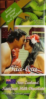Kiwifruit Chocolate Honai Postcard 