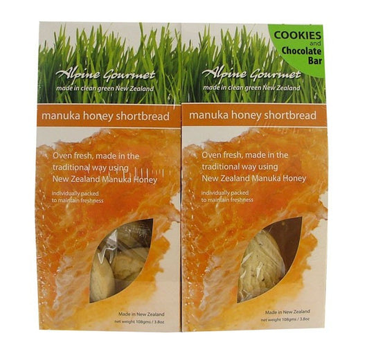 Manuka Honey Shortbread 2 Pack + Chocolate Bar