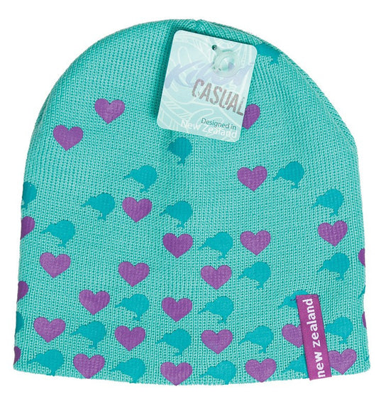 Heatrs Child Beanie - Teal