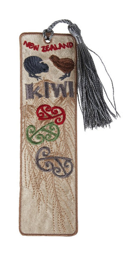 Bookmark Fabric Kiwi Leather