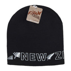 Beanie Silver Fern Wrap Around