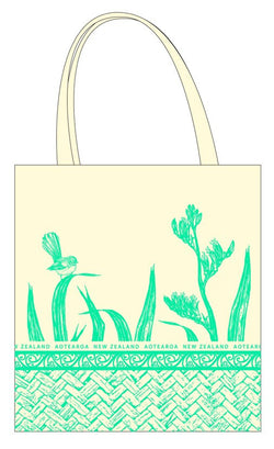 Canvas Bag Flax & Fantail
