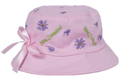 Hat Bucket Kids Kiwi & Flower