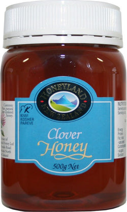 New Zealand Clover Honey -Honeyland - 500g