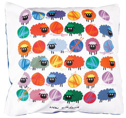 Cushion Cover - Woolly Brights