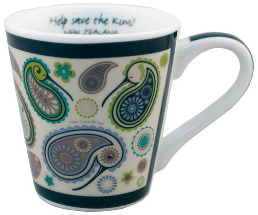 Espresso Cup Paisley Kiwi