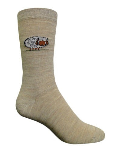 New Zealand Inspired Merino Socks - Sheep (Marble/8-12)