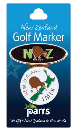 Golf Marker Kiwi Map