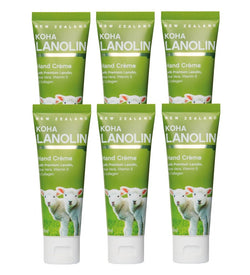 Koha Lanolin Hand Crème 50ml -6pk