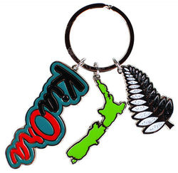 Key Ring Nickel Kia Ora