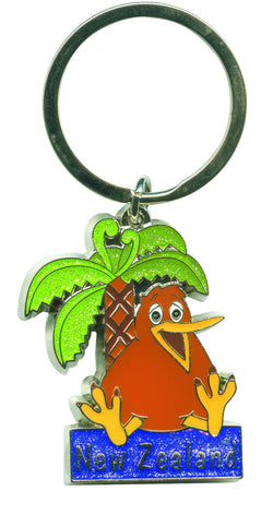 Key Ring Glitter Kiwi Punga