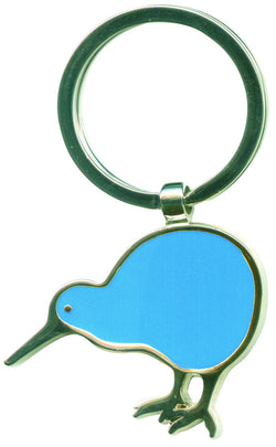 Key Ring Nickel Kiwi Blue