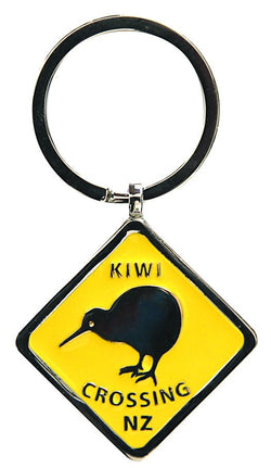 Key Ring Nickel Kiwi Crossing