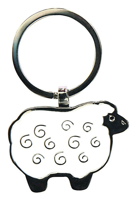 Key Ring Nickel Sheep 