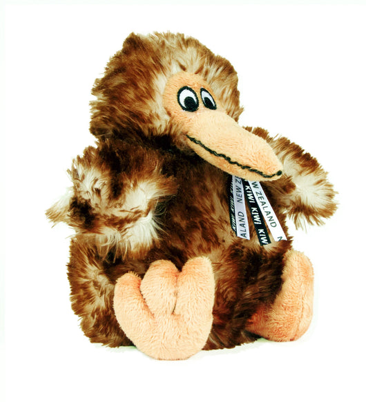 Fluffy Kiwi Soft Toy With Ribbon ( Small )
