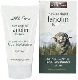 Lanolin for Him Daily Protection Facial Moisturiser with SPF15+