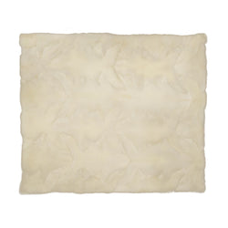 Alpaca Autumn Suri 1.8 x 2.1 Pure White