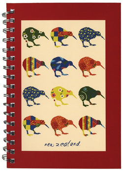 Notebook - Spiral Kiwi Applique