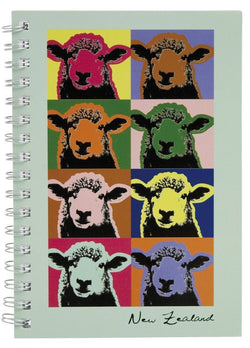 Notebook - Spiral Pop Art Sheep