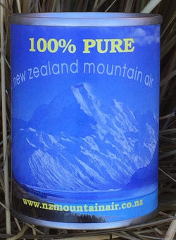 New Zealand Pure Mountain Air Can