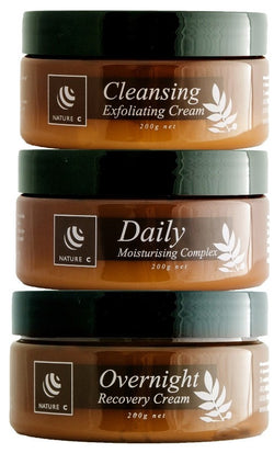 Nature C 1-2-3 Pamper Pack 3 x 200g