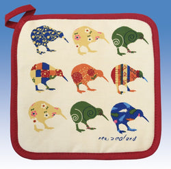 Kiwi Applique Pot Holder