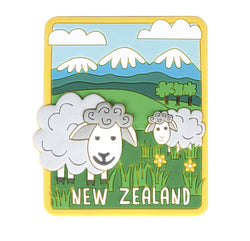 Magnet PVC Sheep Mountains
