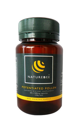 NatureBee Potentiated Bee Pollen - 60 capsules