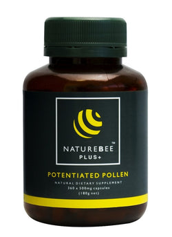 NatureBee Potentiated Bee Pollen - 360 capsules