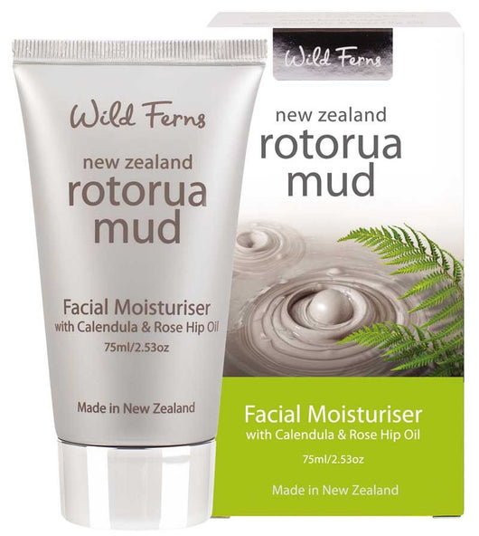 Facial Moisturiser With Calendula & Rose Hip Oil - Rotorua Mud