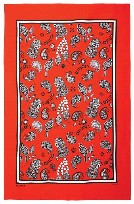 Paisley Tiki Tea Towel