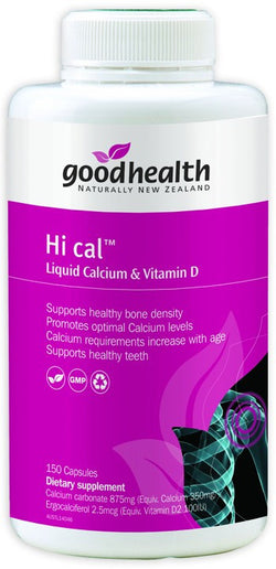 Good Health Hi cal™ Liquid Calcium & Vitamin D 150capsule